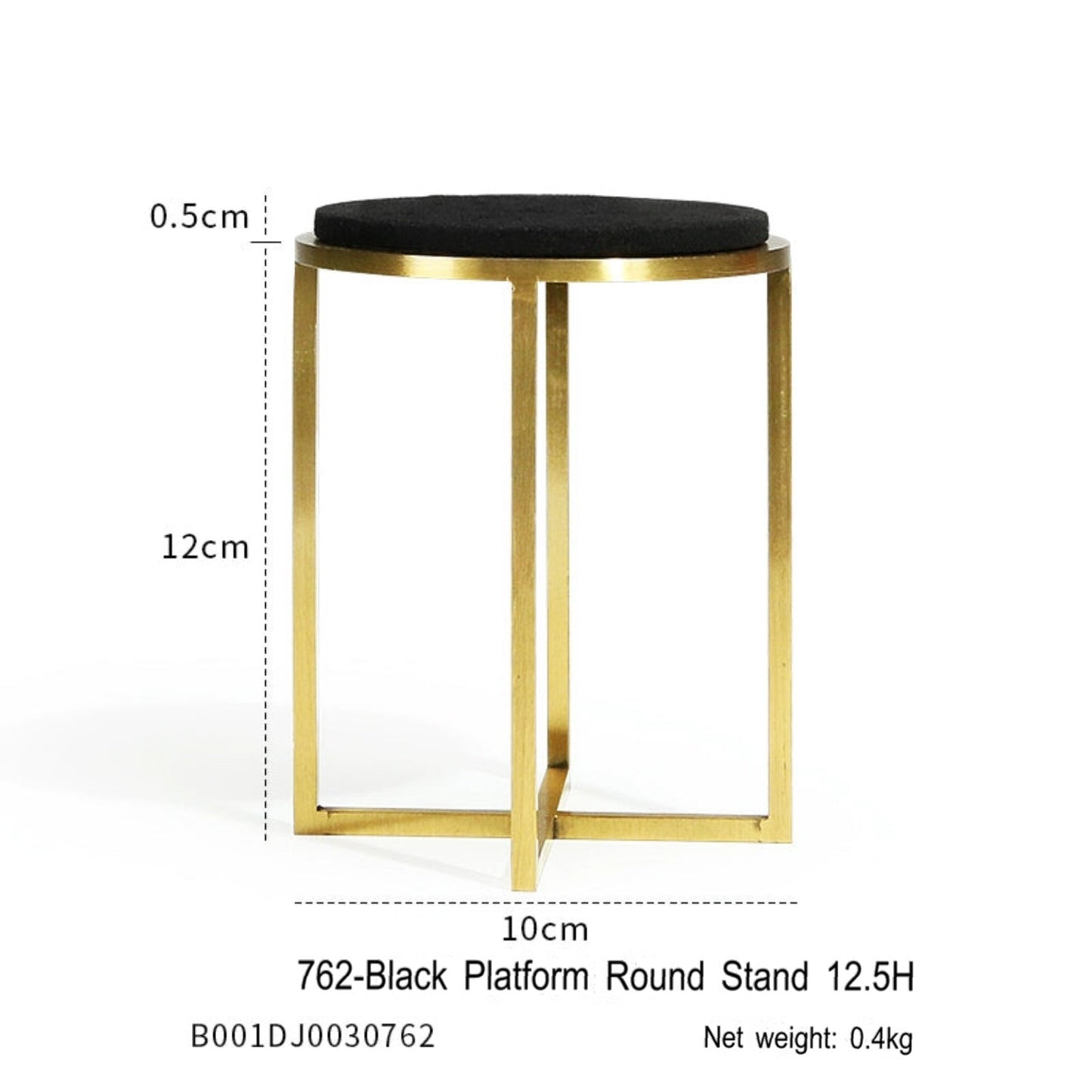 Black Premium jewellery window display props
