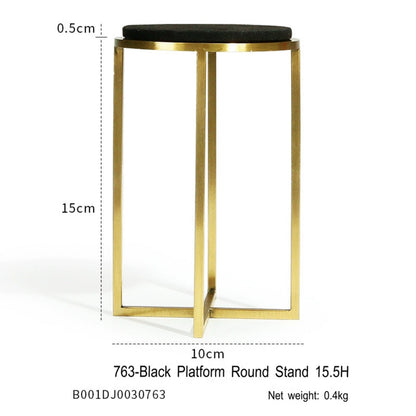 Black Premium jewellery window display props