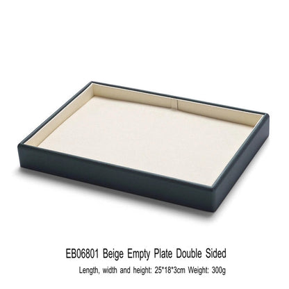 Jewelry Display Trays, PU Leather Ring, Bracelet, Necklace, Earrings, Storage Tray, Jewelry Display Tray