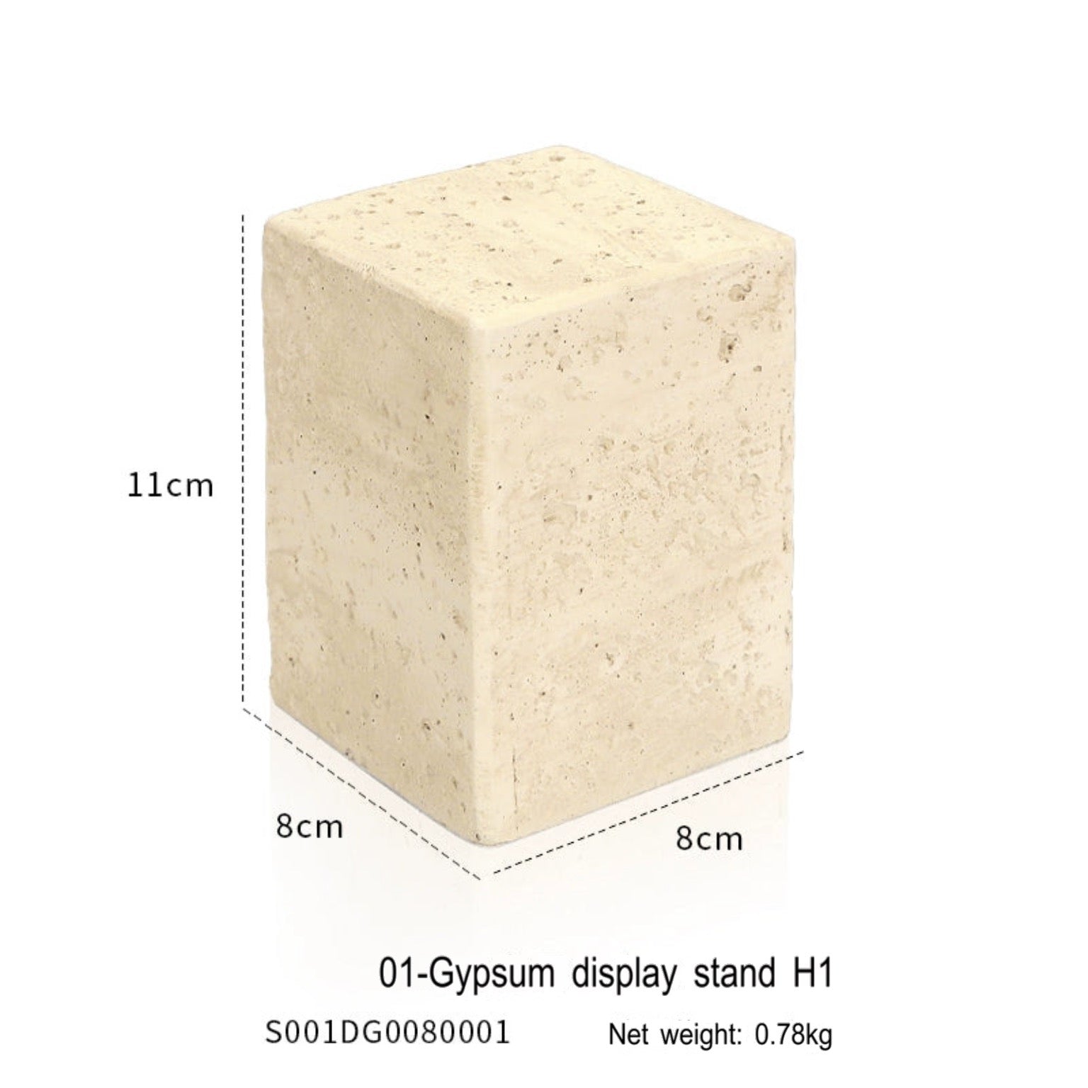 High-grade gypsum display rack, jewelry display props, jewelry display ornaments