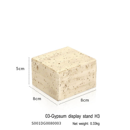 High-grade gypsum display rack, jewelry display props, jewelry display ornaments