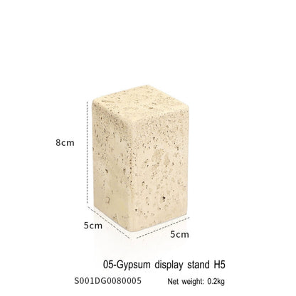 High-grade gypsum display rack, jewelry display props, jewelry display ornaments