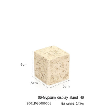 High-grade gypsum display rack, jewelry display props, jewelry display ornaments