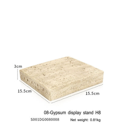 High-grade gypsum display rack, jewelry display props, jewelry display ornaments
