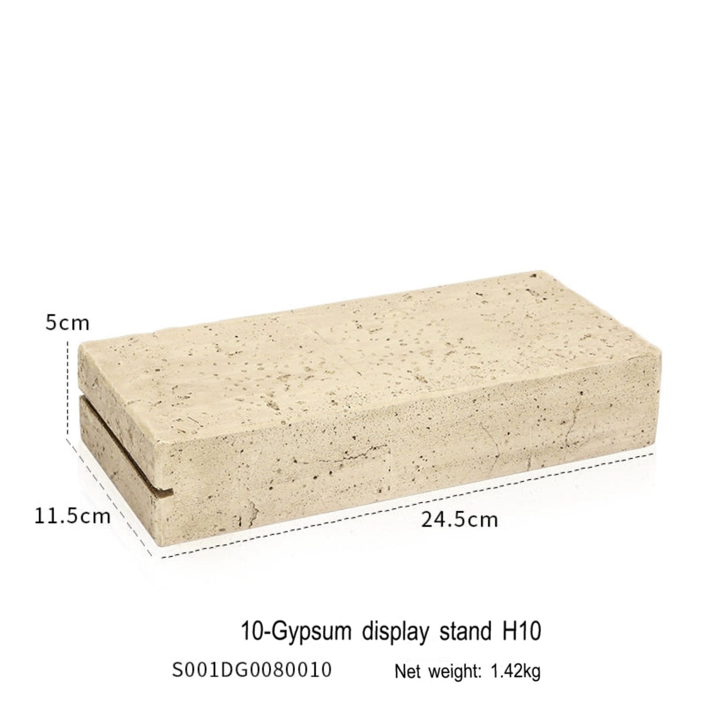 High-grade gypsum display rack, jewelry display props, jewelry display ornaments
