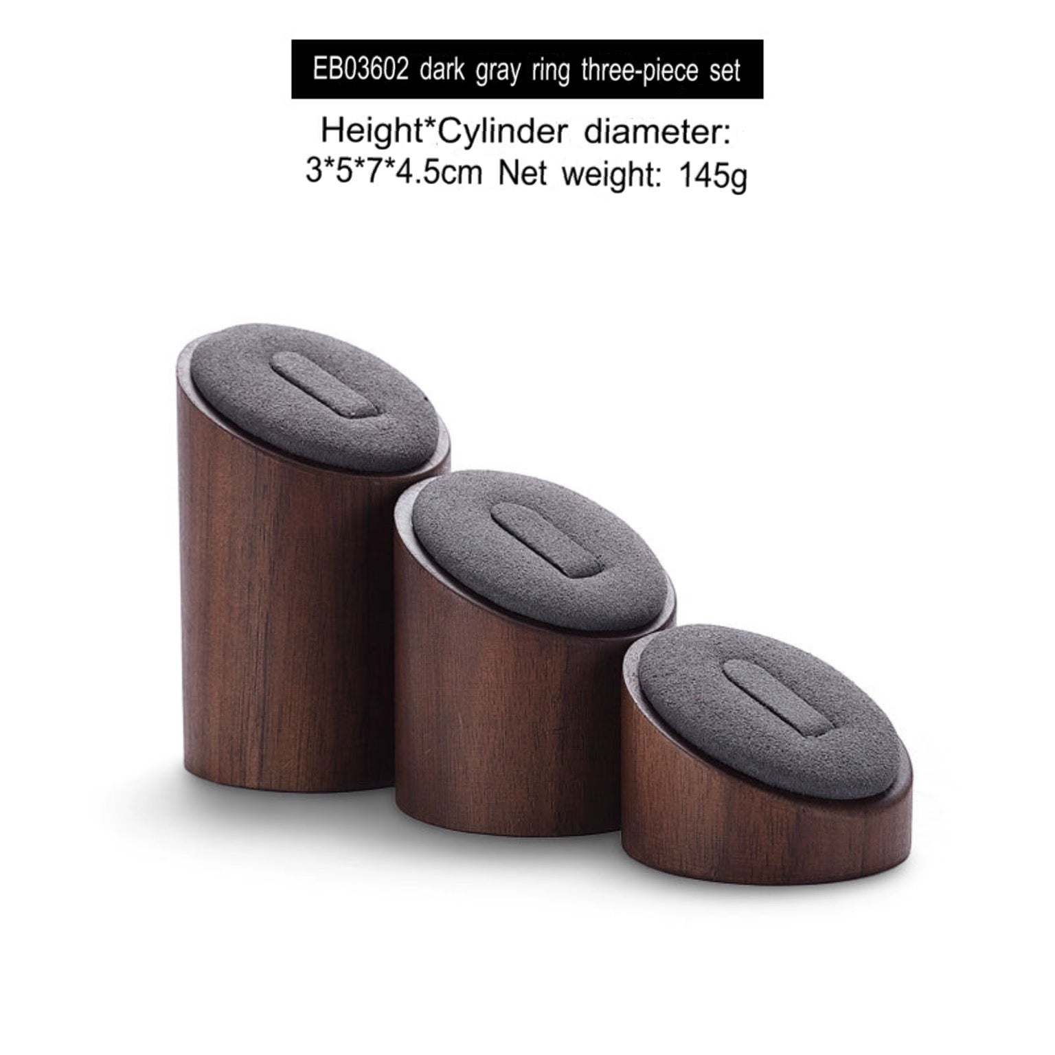 Ring Shelf Display Rack Solid Wood Jewelry Display Props Window Display Display