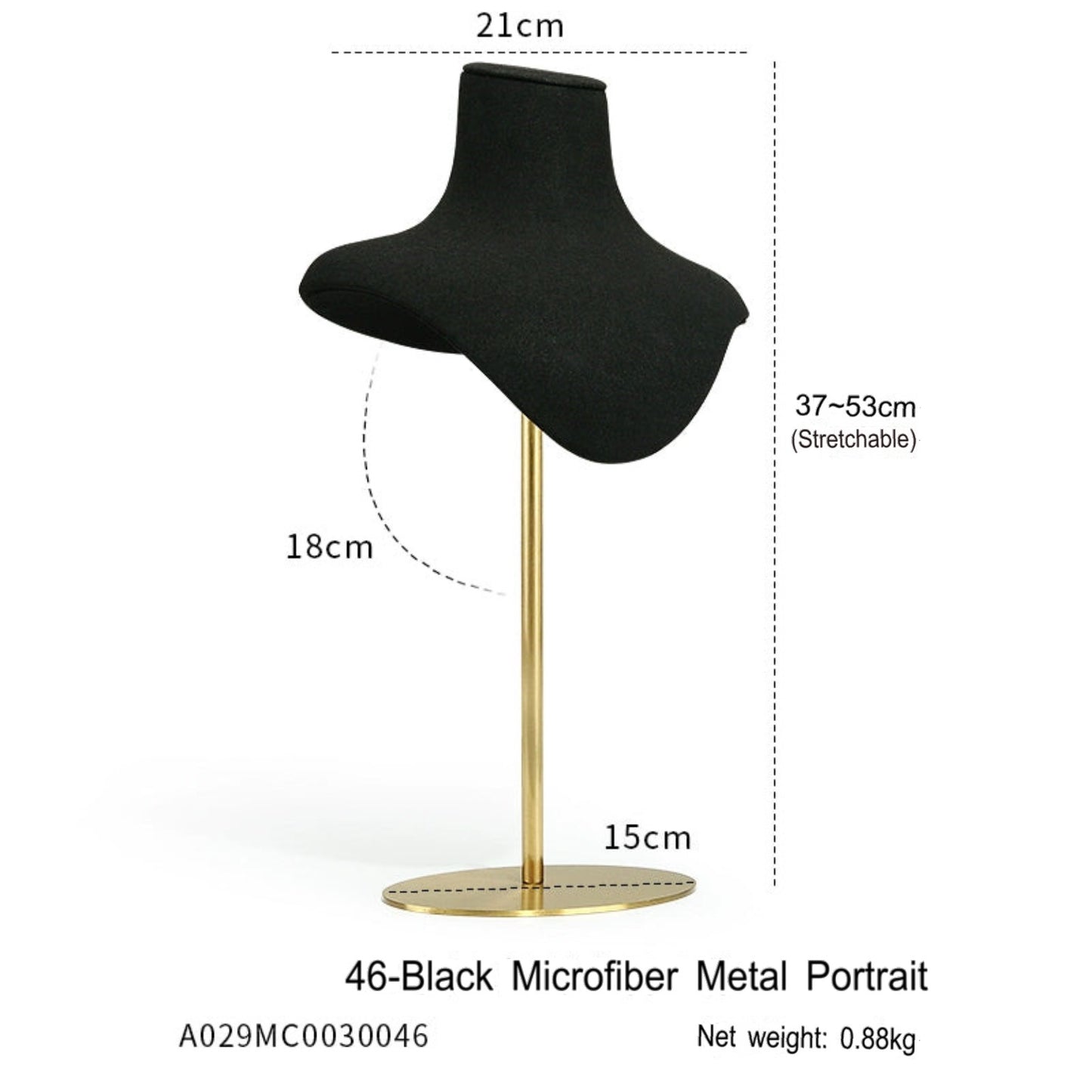 Black jewelry counter display props, necklaces, rings, earrings, studs, bracelets, jewelry display racks