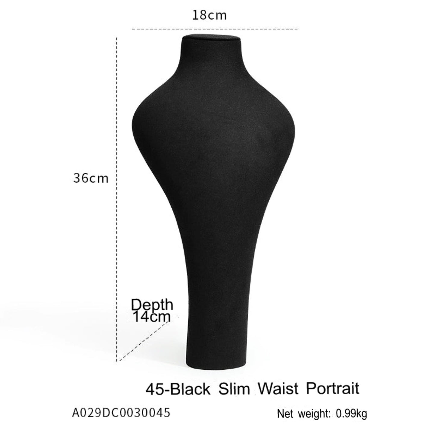 Black jewelry counter display props, necklaces, rings, earrings, studs, bracelets, jewelry display racks