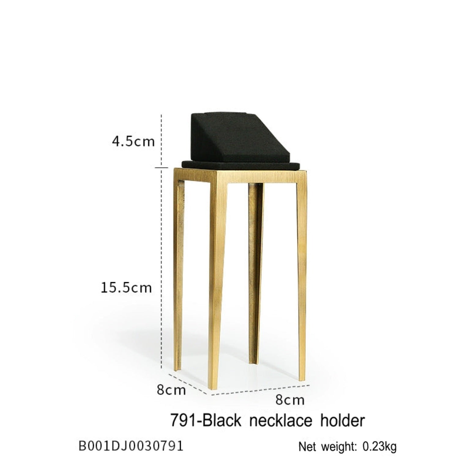 Black jewelry counter display props, necklaces, rings, earrings, studs, bracelets, jewelry display racks