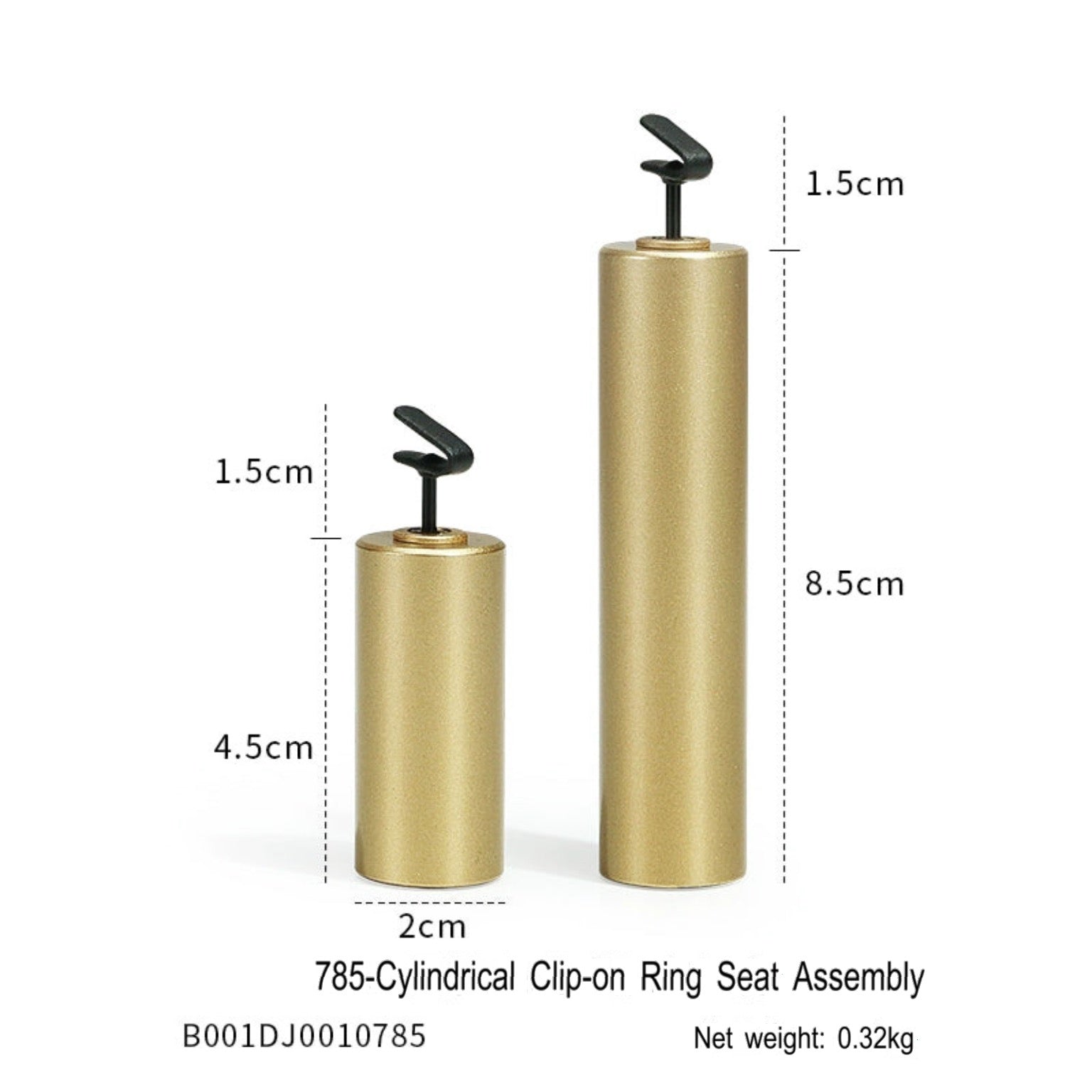 Black jewelry counter display props, necklaces, rings, earrings, studs, bracelets, jewelry display racks