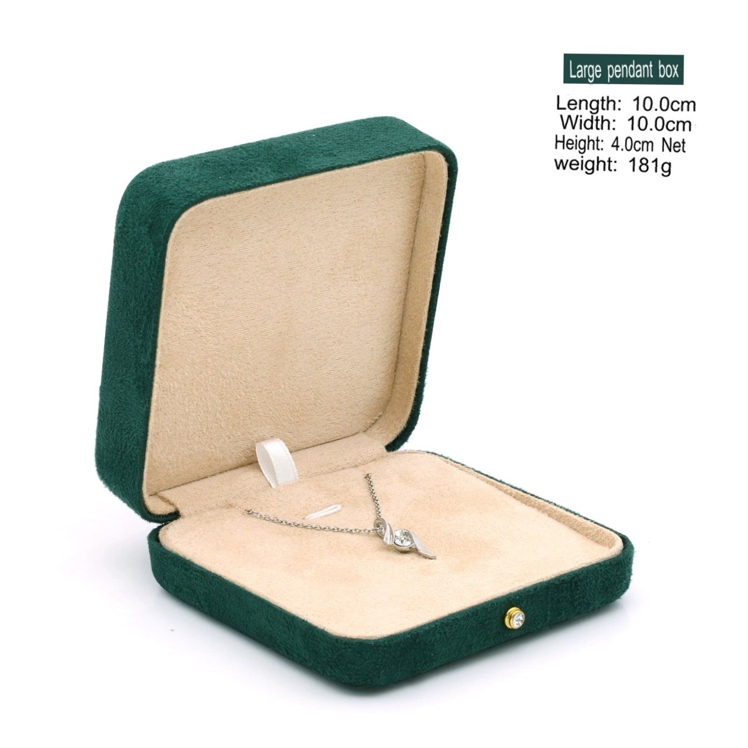 High-grade velvet creative ring box, necklace box, jewelry box, jewelry box, earrings, earring box, bracelet box