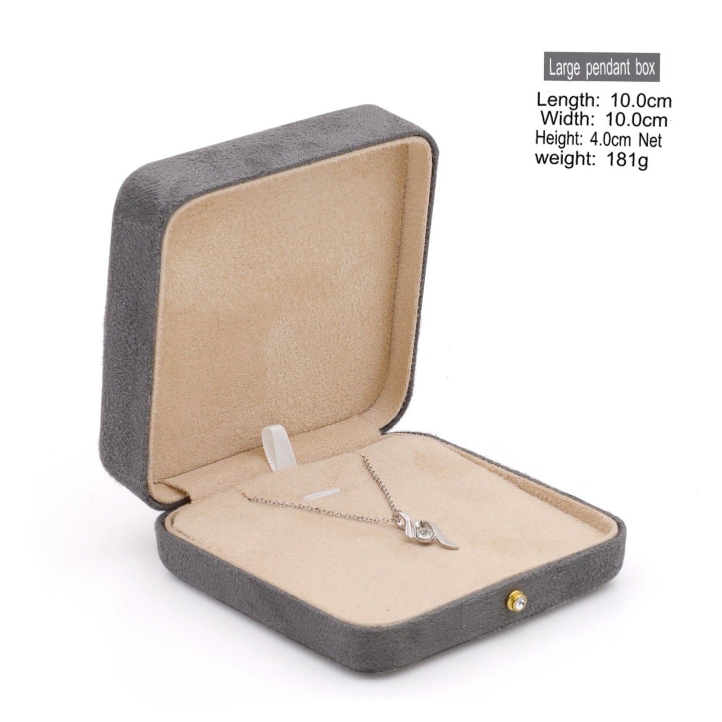 High-grade velvet creative ring box, necklace box, jewelry box, jewelry box, earrings, earring box, bracelet box