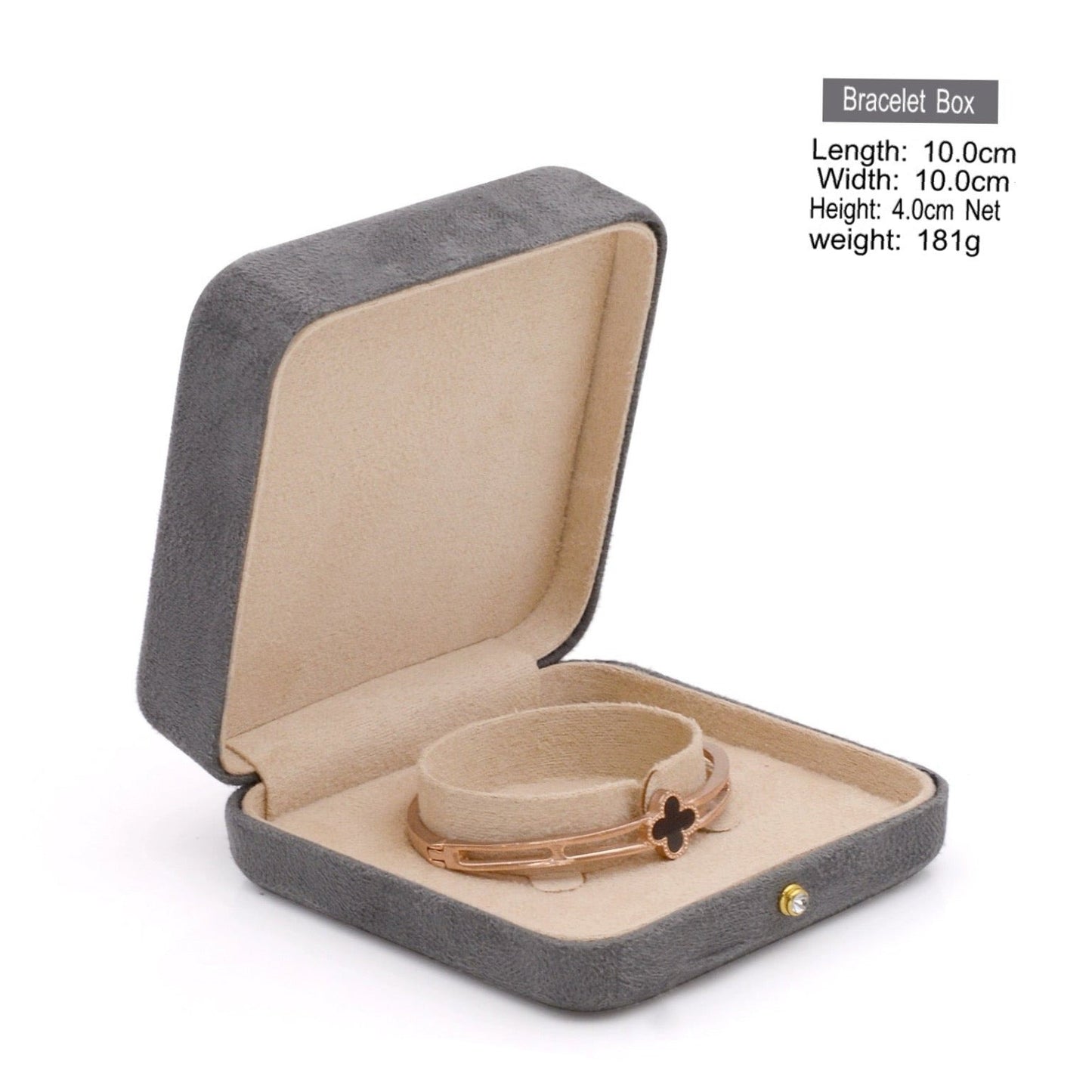 High-grade velvet creative ring box, necklace box, jewelry box, jewelry box, earrings, earring box, bracelet box