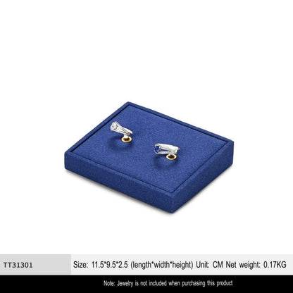 Light luxury jewelry display props, high-end microfiber rings, necklaces, watch displays, jewelry display shelves