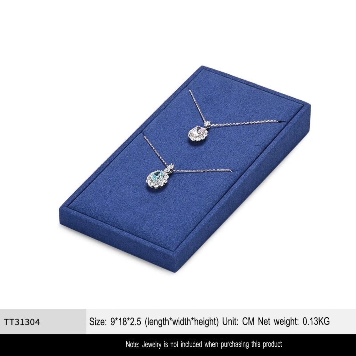 Light luxury jewelry display props, high-end microfiber rings, necklaces, watch displays, jewelry display shelves