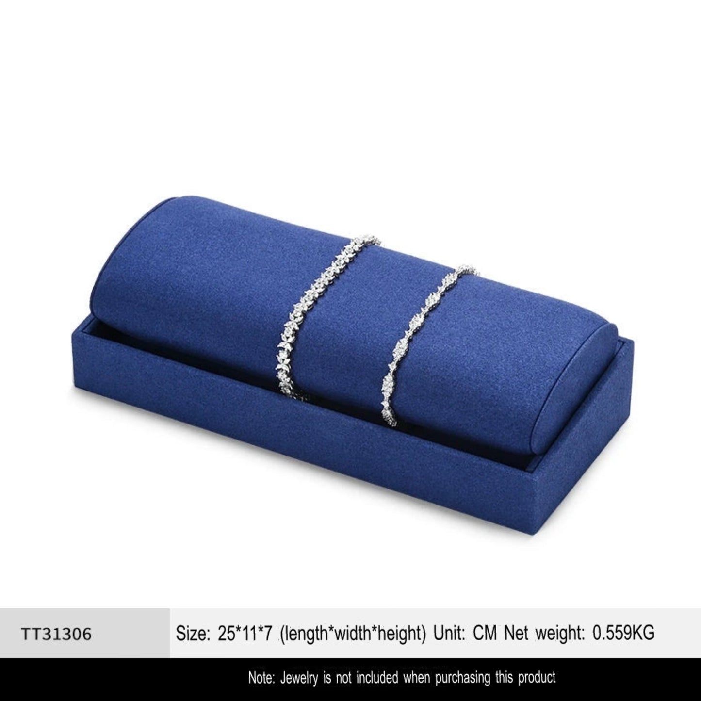 Light luxury jewelry display props, high-end microfiber rings, necklaces, watch displays, jewelry display shelves