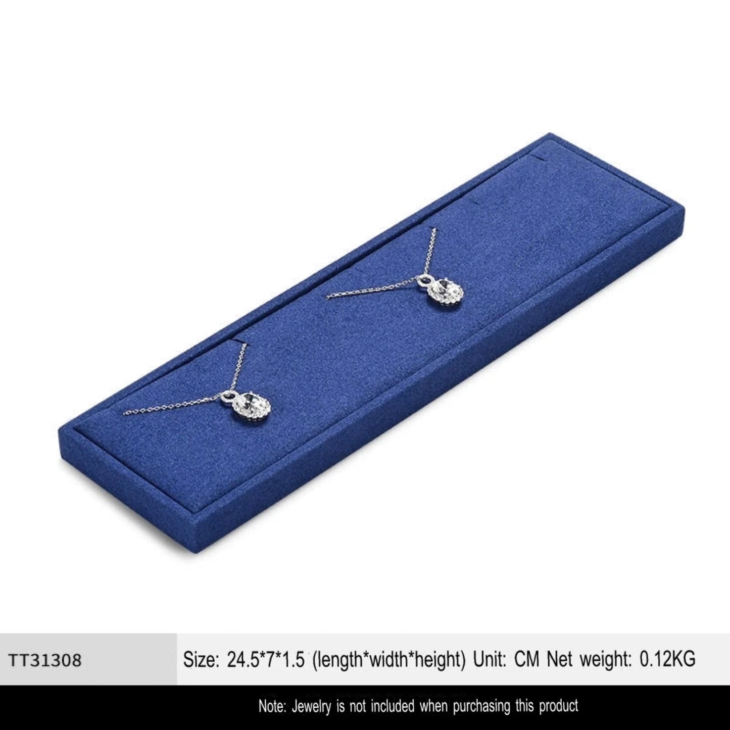 Light luxury jewelry display props, high-end microfiber rings, necklaces, watch displays, jewelry display shelves