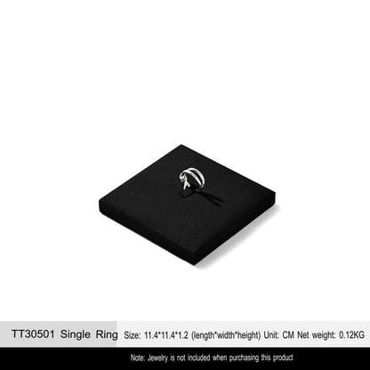 Jewelry Ring Display Rack Stud Necklace Storage Bracelet Display Counter Jewelry Display Tray