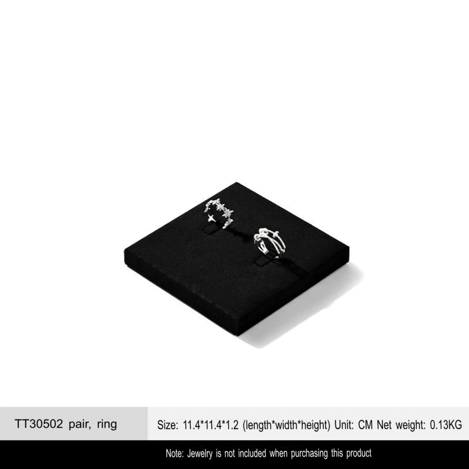 Jewelry Ring Display Rack Stud Necklace Storage Bracelet Display Counter Jewelry Display Tray