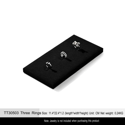 Jewelry Ring Display Rack Stud Necklace Storage Bracelet Display Counter Jewelry Display Tray