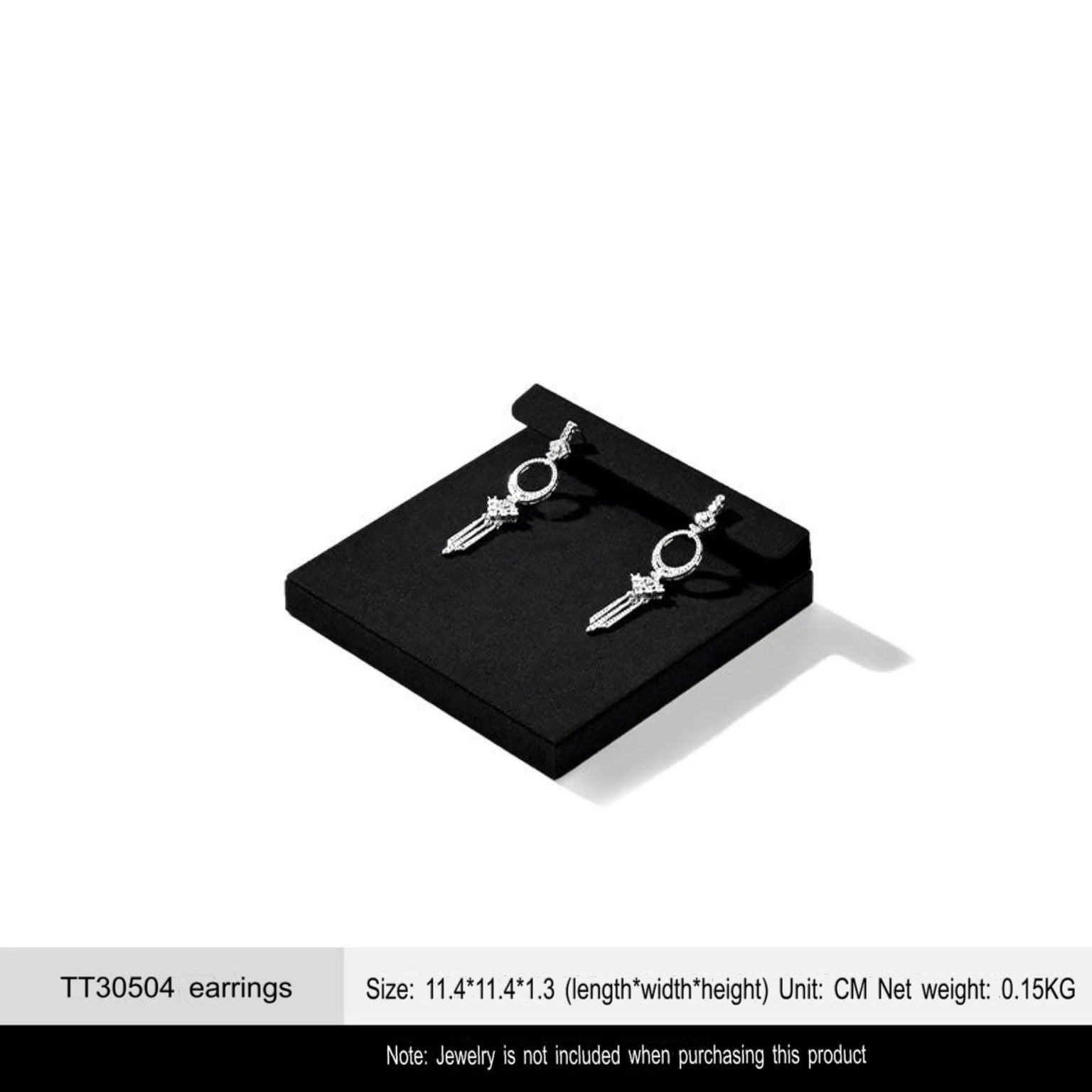 Jewelry Ring Display Rack Stud Necklace Storage Bracelet Display Counter Jewelry Display Tray