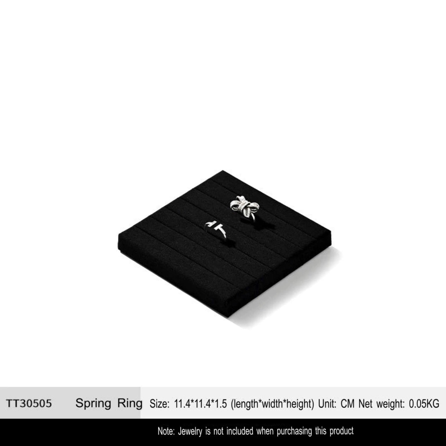 Jewelry Ring Display Rack Stud Necklace Storage Bracelet Display Counter Jewelry Display Tray