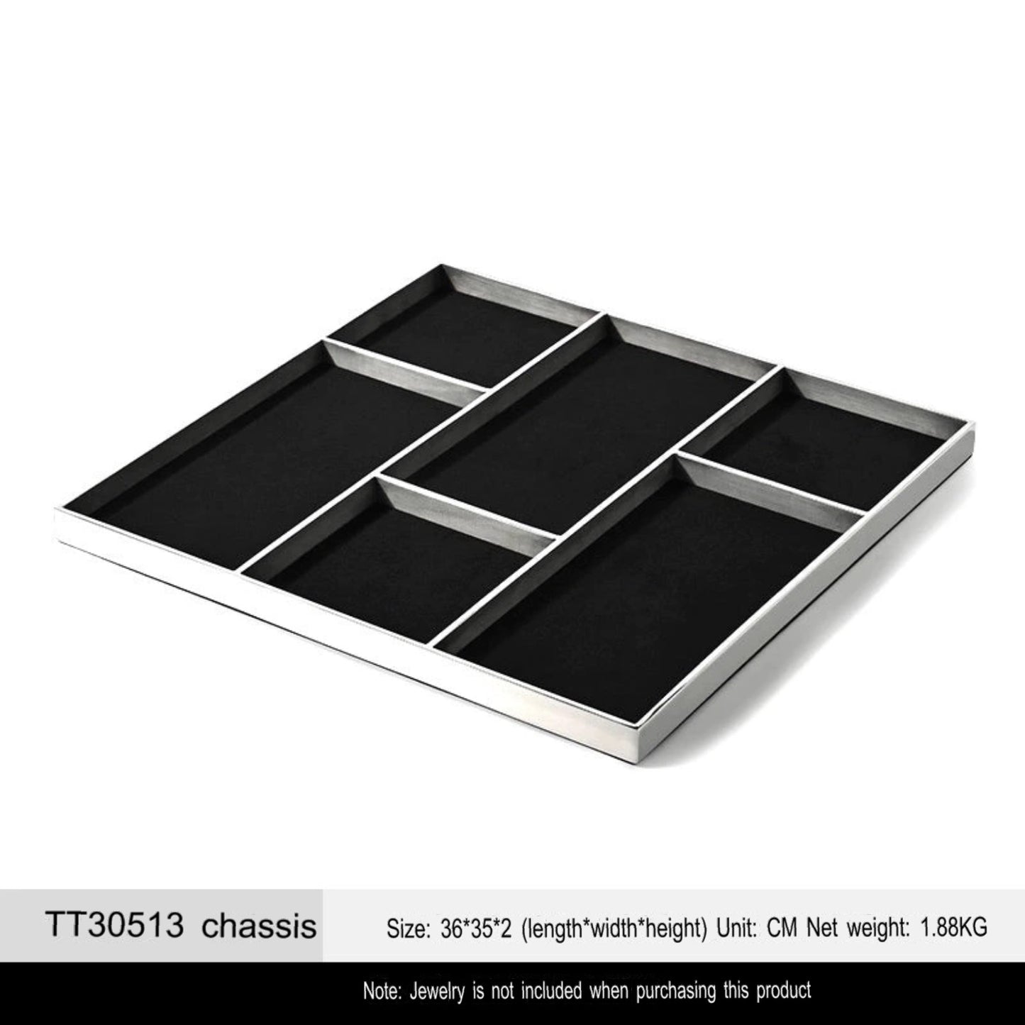 Jewelry Ring Display Rack Stud Necklace Storage Bracelet Display Counter Jewelry Display Tray