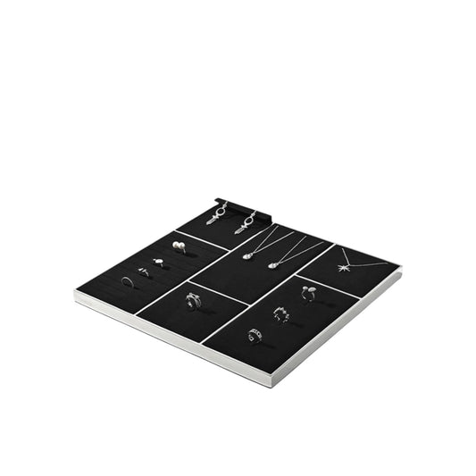 Jewelry Ring Display Rack Stud Necklace Storage Bracelet Display Counter Jewelry Display Tray