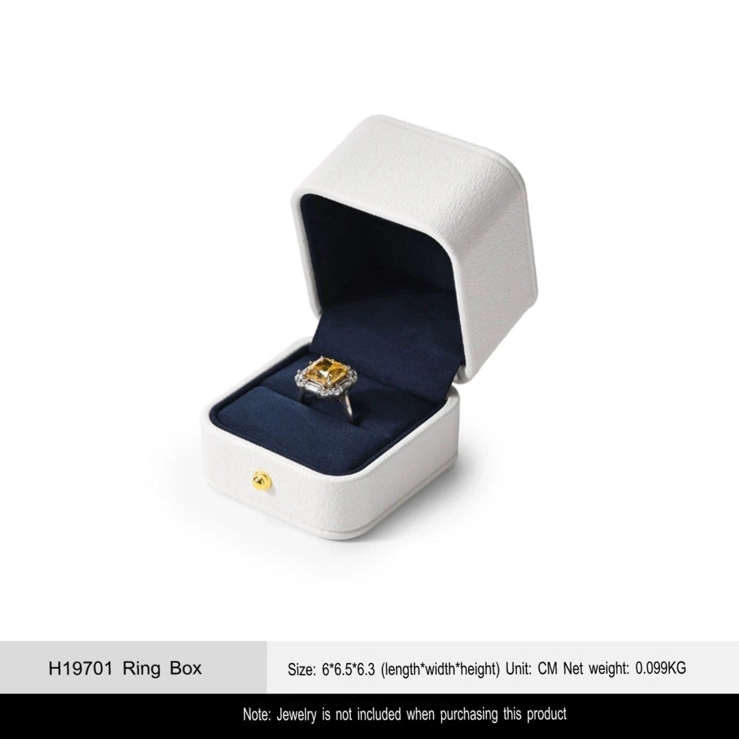 Ring box high-end jewelry box earrings necklace bracelet packaging box jewelry storage gift box
