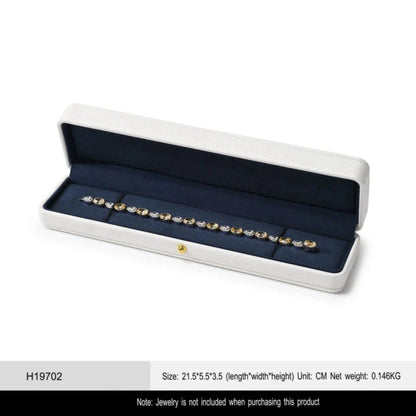 Ring box high-end jewelry box earrings necklace bracelet packaging box jewelry storage gift box