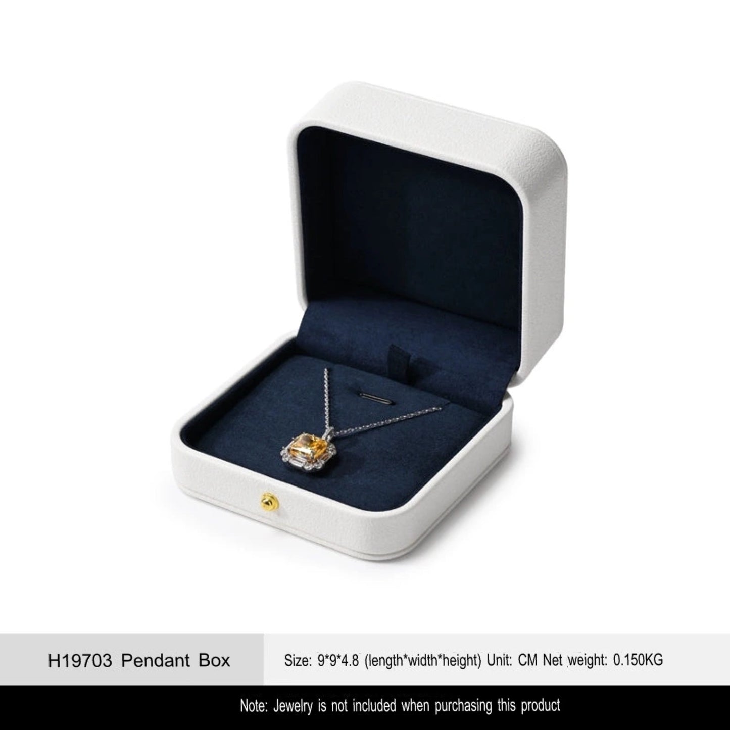 Ring box high-end jewelry box earrings necklace bracelet packaging box jewelry storage gift box