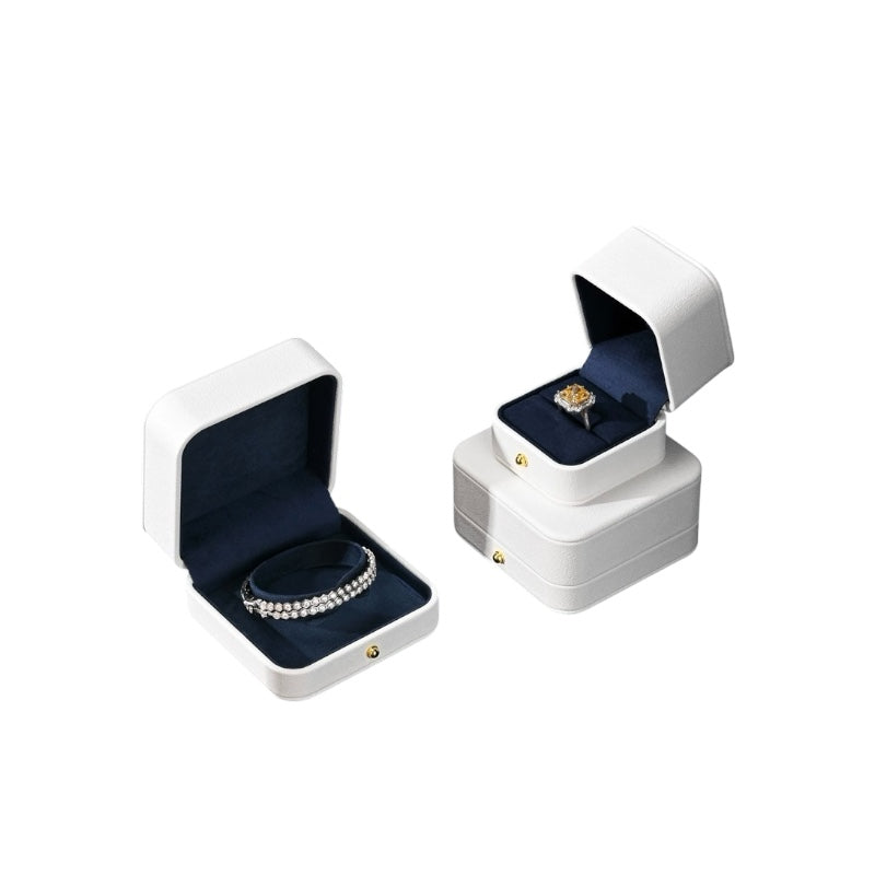 Ring box high-end jewelry box earrings necklace bracelet packaging box jewelry storage gift box