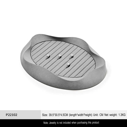 Pearl jewelry pallets, jewelry pallets, microfiber rings, necklaces, earrings, bracelets, display props