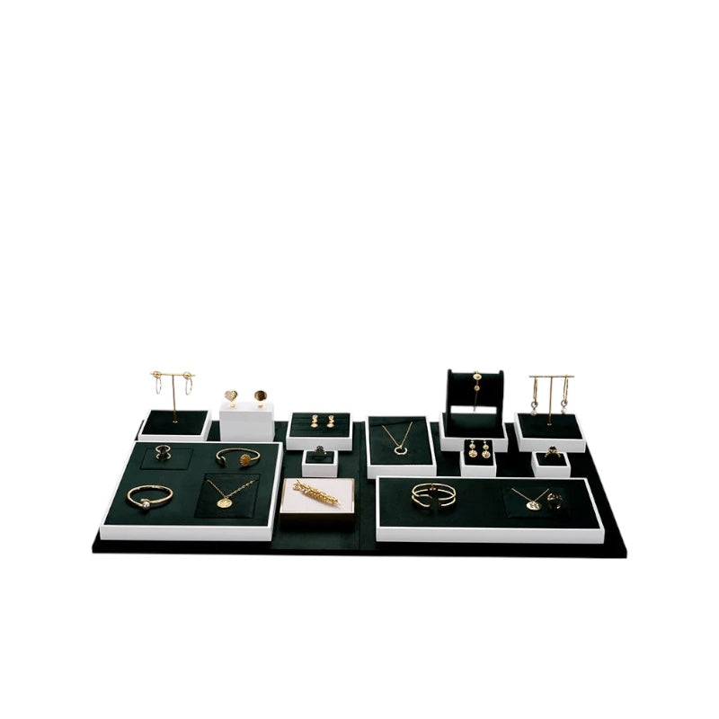High-end jewelry display rack light luxury rings, bracelets, necklaces, earrings, counter jewelry display props