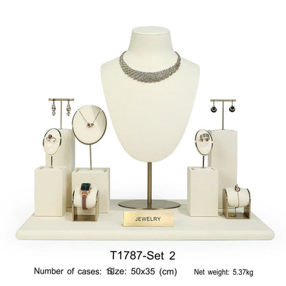 Metal Jewelry Display Stand Set Rings, Necklaces, Earrings, Bracelets, Storage Racks, Jewelry, Window Jewelry, Jewelry Display Props