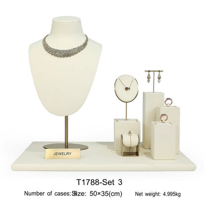 Metal Jewelry Display Stand Set Rings, Necklaces, Earrings, Bracelets, Storage Racks, Jewelry, Window Jewelry, Jewelry Display Props