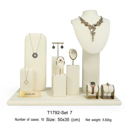 Metal Jewelry Display Stand Set Rings, Necklaces, Earrings, Bracelets, Storage Racks, Jewelry, Window Jewelry, Jewelry Display Props
