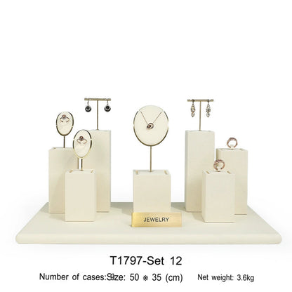 Metal Jewelry Display Stand Set Rings, Necklaces, Earrings, Bracelets, Storage Racks, Jewelry, Window Jewelry, Jewelry Display Props
