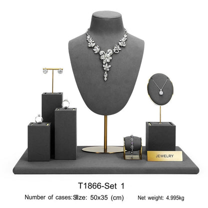 Jewellery display, rings, earrings, necklaces, portrait stands, window jewellery displays, props, jewelry display