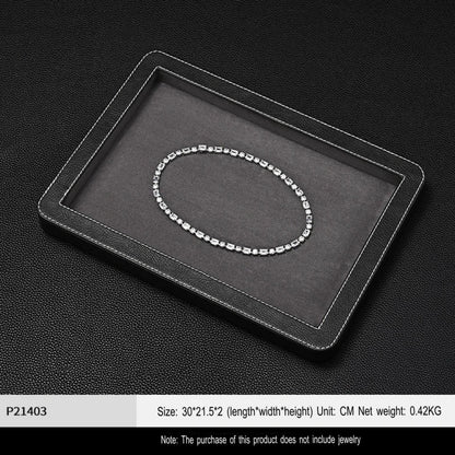 Round Corner Jewelry Display Tray, Rings, Earrings, Necklaces, Watches, Bracelets, Display Plates