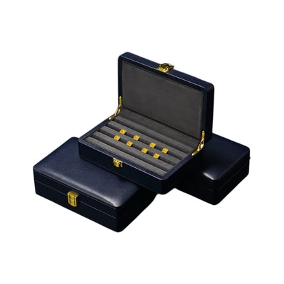 High-grade PU leather diamond pearl display storage box, loose diamond beads, jade colored treasures, play beads storage box