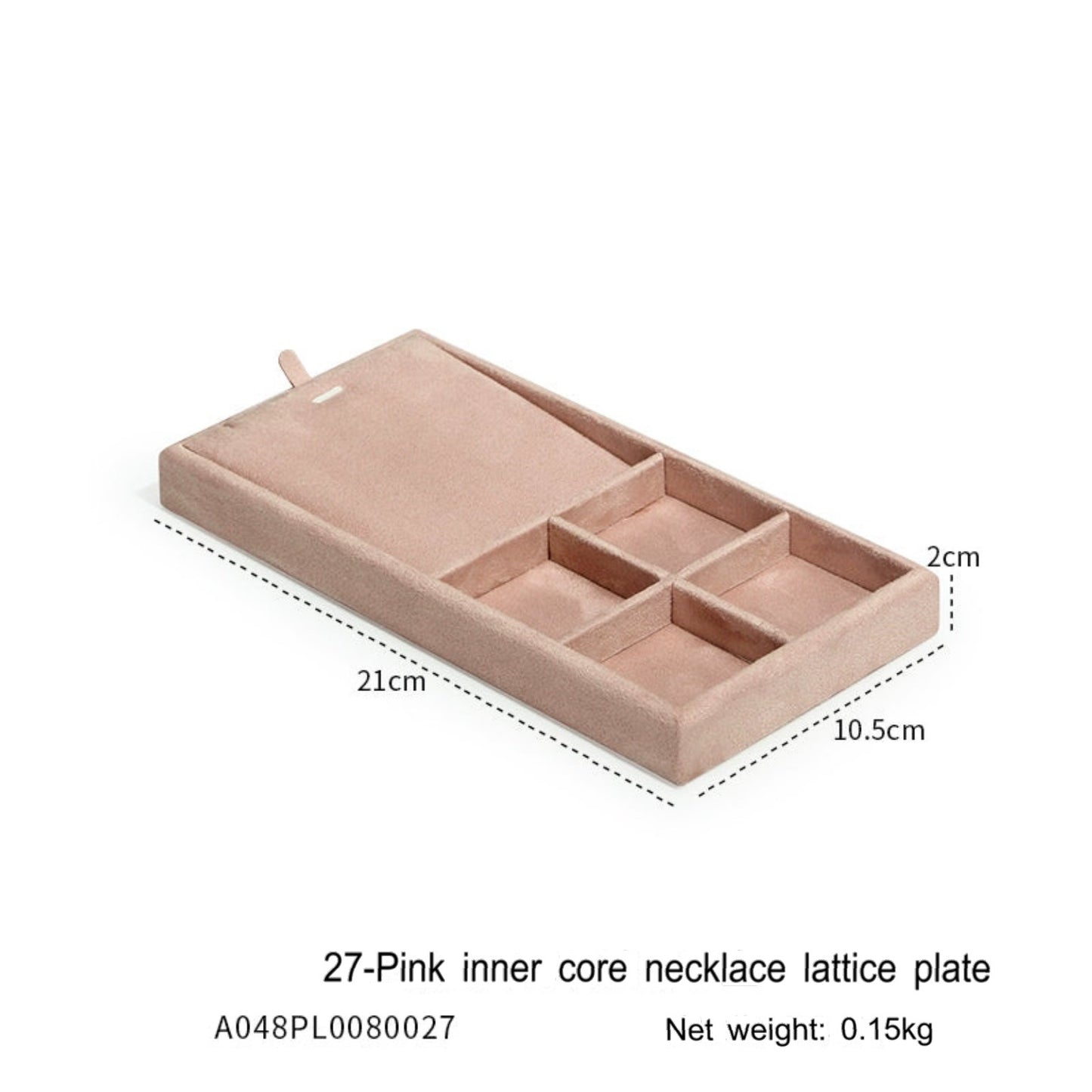 Jewelry tray ring necklace earrings bracelet multi-functional storage display tray display jewelry watch pallet