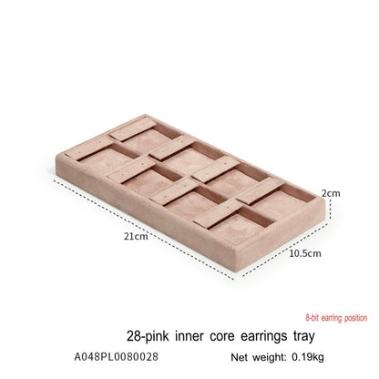 Jewelry tray ring necklace earrings bracelet multi-functional storage display tray display jewelry watch pallet
