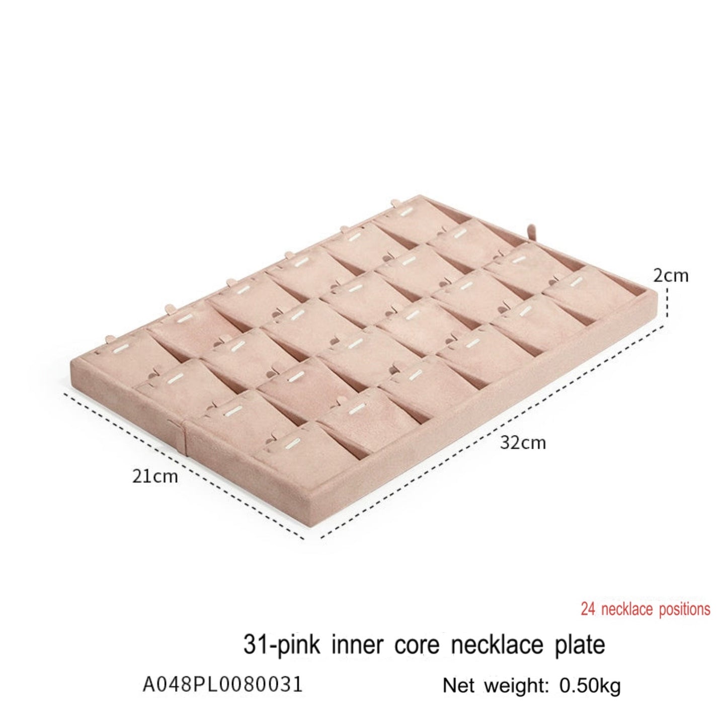 Jewelry tray ring necklace earrings bracelet multi-functional storage display tray display jewelry watch pallet