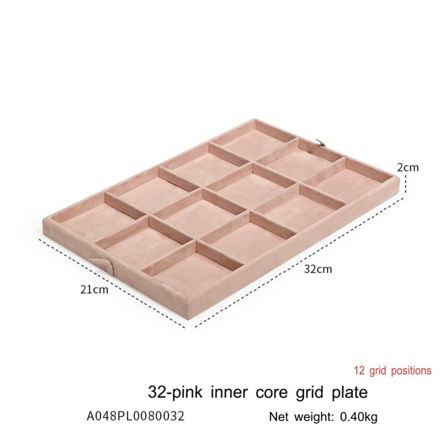 Jewelry tray ring necklace earrings bracelet multi-functional storage display tray display jewelry watch pallet