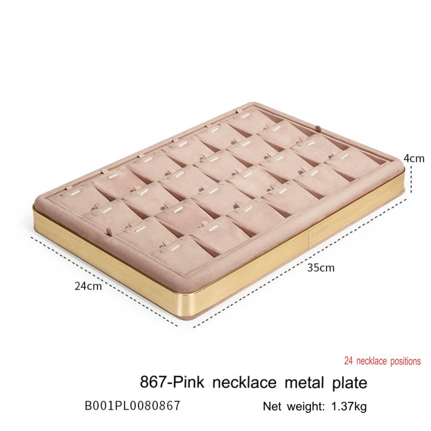 Jewelry tray ring necklace earrings bracelet multi-functional storage display tray display jewelry watch pallet