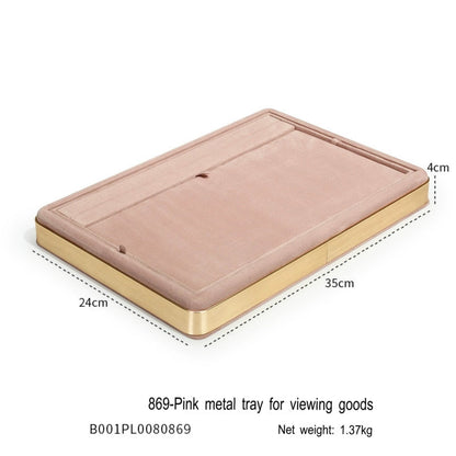 Jewelry tray ring necklace earrings bracelet multi-functional storage display tray display jewelry watch pallet