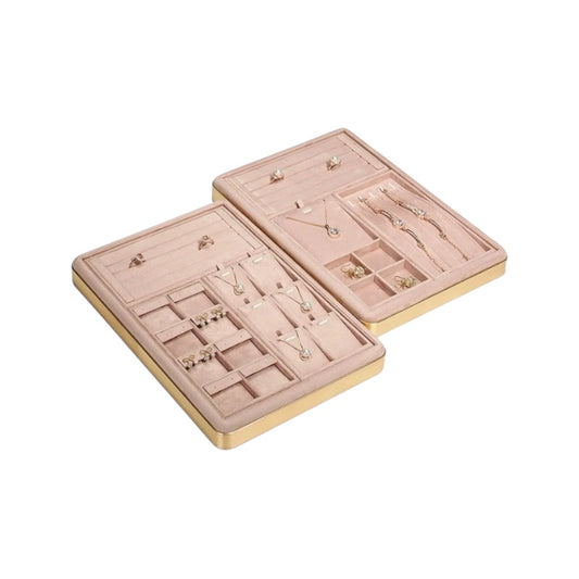 Jewelry tray ring necklace earrings bracelet multi-functional storage display tray display jewelry watch pallet