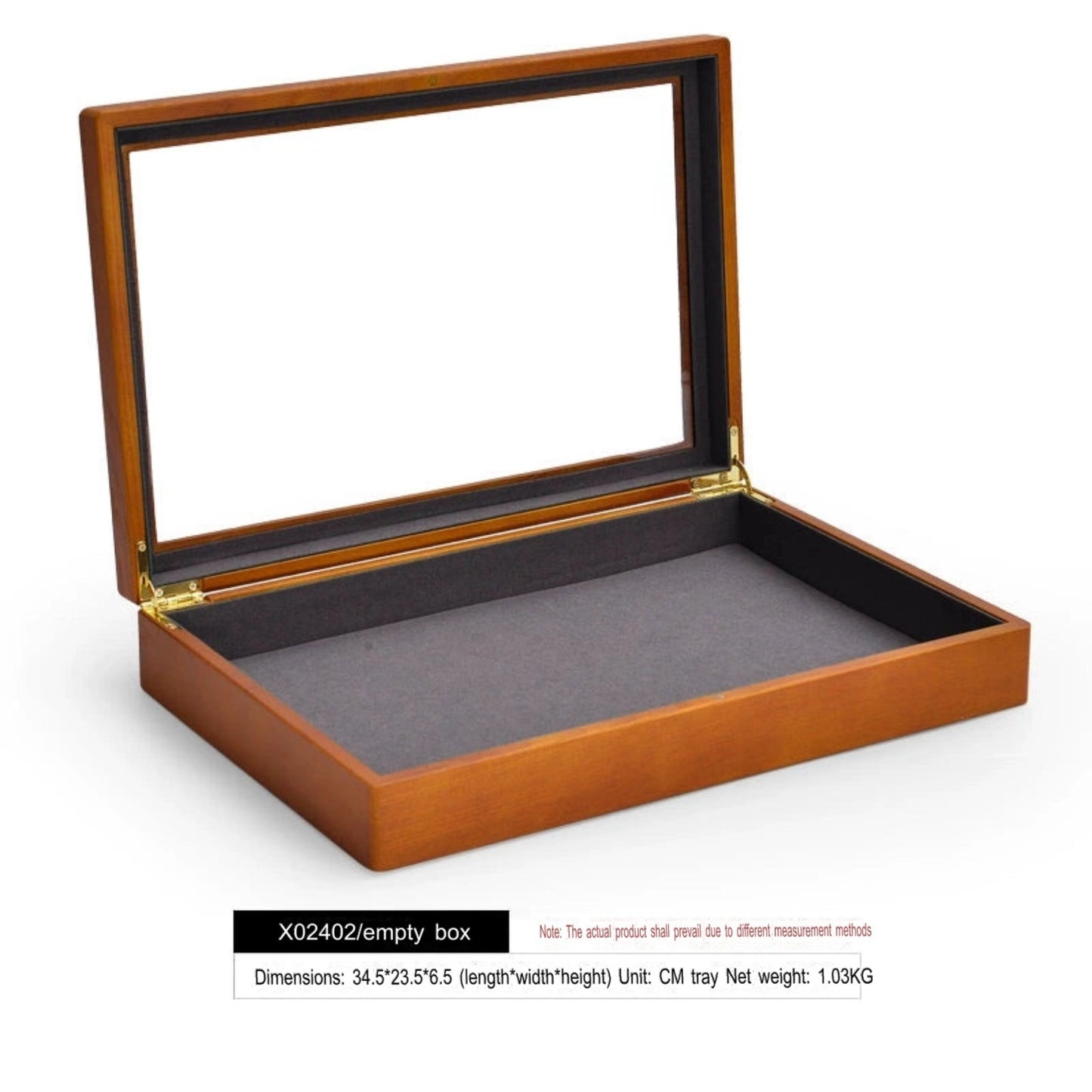 Solid wood jewelry storage box high-end necklace ring earrings bracelet bracelet box jewelry jewelry box