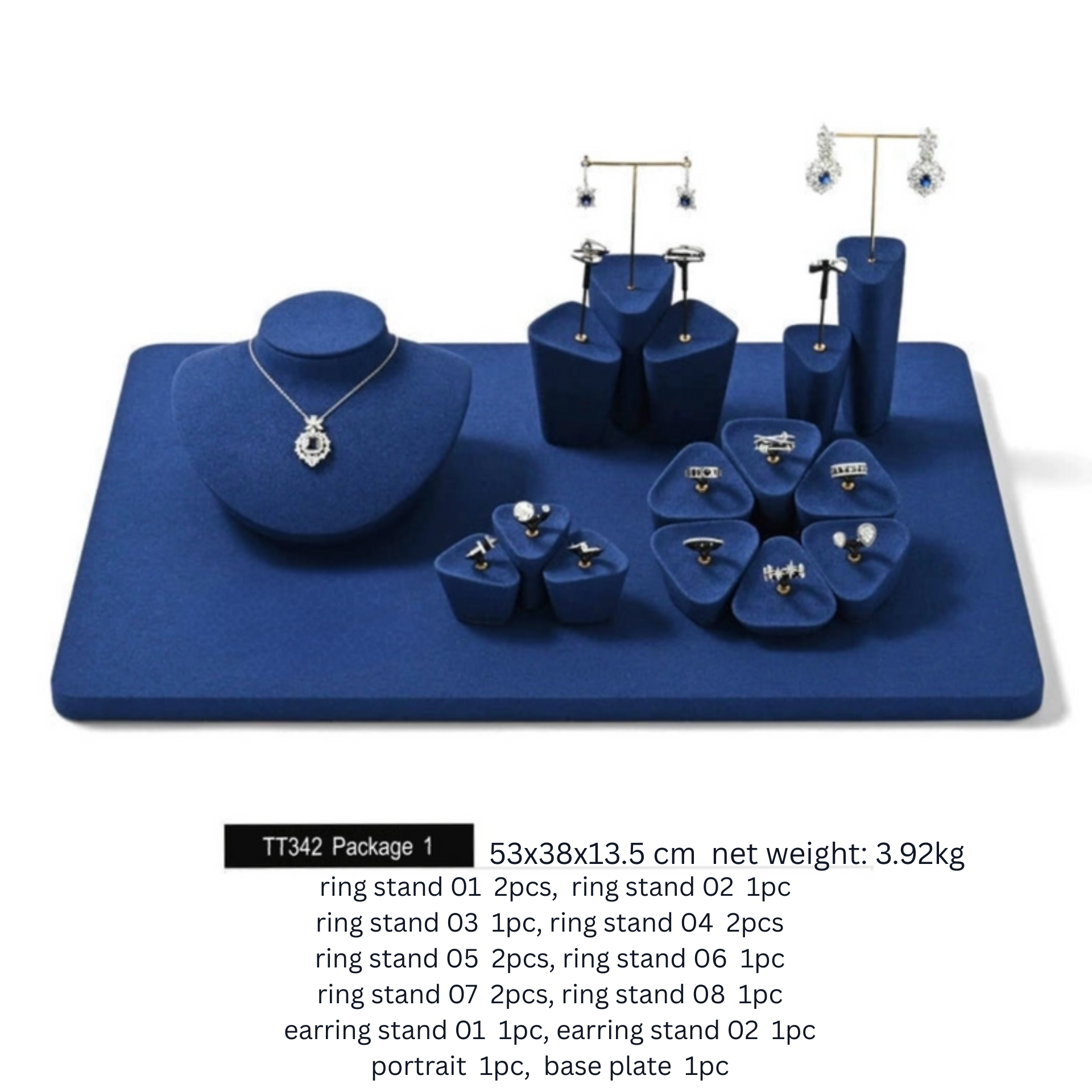 High-end jewelry display props, counter displays, jewelry display